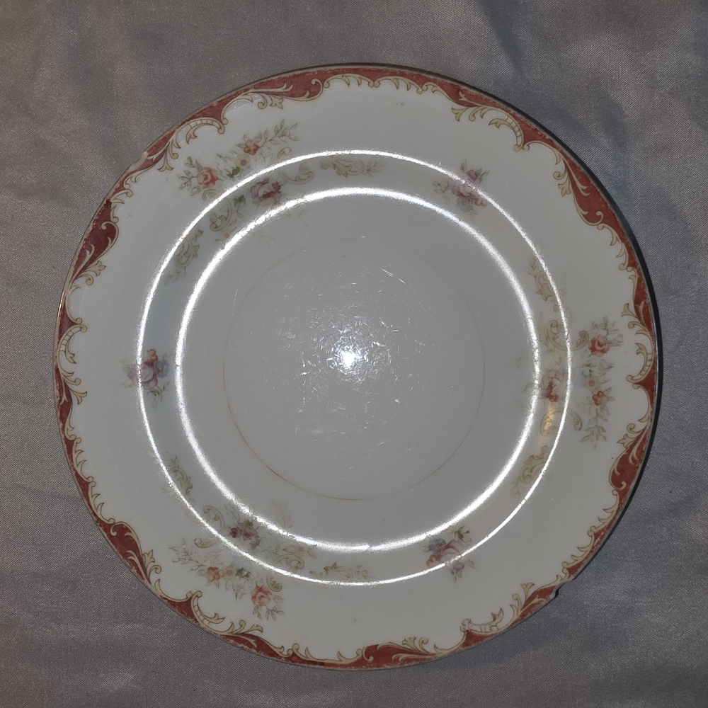 Aladdin Fine China plate marked Made in Occupied Japan